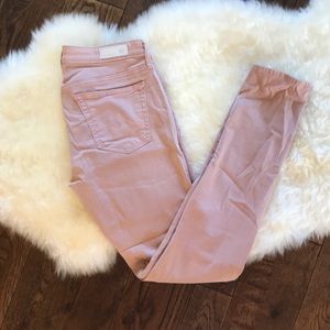 AG Skinny Jeans - Light Pink